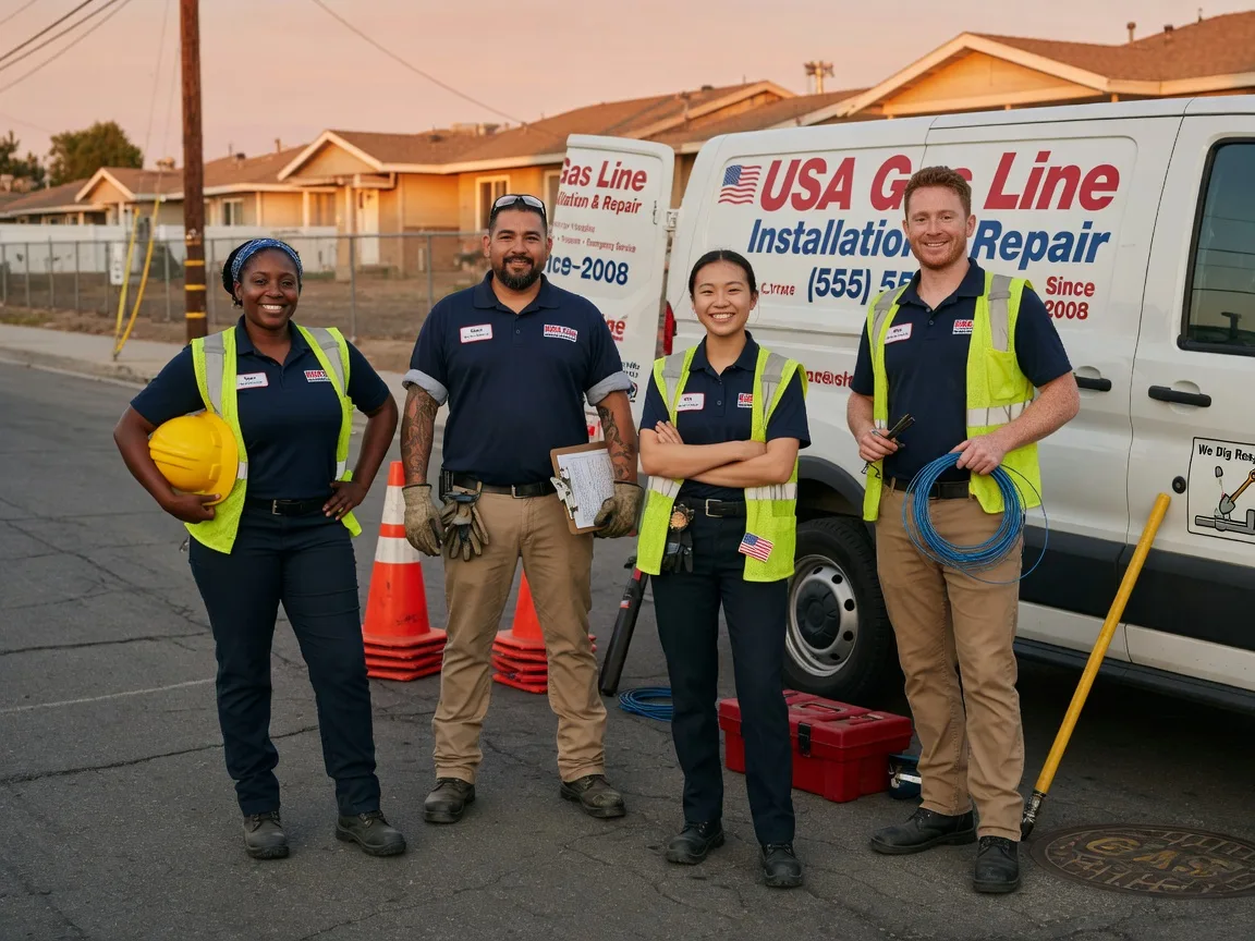 Gas Line Installation company in Rex, GA